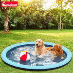 Camebust inflatable pvc water sprash mat outdoor water play sprinkler toy 70'