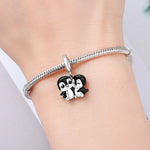 925 Sterling Silver Penguin Charm Pendant Necklace