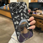Phone Case for IPhone 11 12 13 14 15 16 Pro Max XS X XR 7 8 Plus SE 2020 2022 Sunglasses Monkey Money Printed Silicone Cover