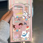 Clear Cute Black Cat Case for Samsung Galaxy A56  A16 A06 A15 A35 A55 5G S25 S24 S23 Ultra S22 S21 Plus FE Animal Soft TPU Cover