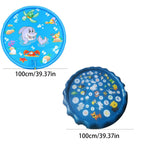 Children's Play Water Sprinkler Pad Summer Outdoor Lawn Game Fountain Pad Sprinkler Pad