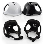 Pet Dog Riding Helmet with Ear Holes Puppy Outdoor Supplies Accessories Adjustable Motorcycle Helmets Protective Goggles Set
