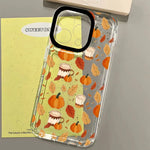 Halloween Premium Pumpkin Pattern Soft Case For Samsung S25 Ultra Cases Galaxy S24 FE S23 S22 Plus A56 A54 A55 A53 A16 A36 Cover