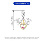 925 Sterling Silver Mum & Daughter Charm Bead - Mother's Day