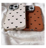 Cool Black Heart Case for Samsung Galaxy S25 S24 S23 S22 Ultra Plus S21 S23 FE A55 A54 A53 A52 A34 A14 5G Soft Silicone Cover
