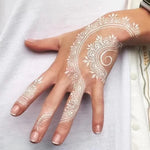 Reusable Stencil for Henna Flower Mehndi Design Tattoo Template for Women Henna Tattoo Stencil for Hand Foot Body Painting