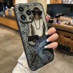 Phone Case for IPhone 11 12 13 14 15 16 Pro Max XS X XR 7 8 Plus SE 2020 2022 Sunglasses Monkey Money Printed Silicone Cover