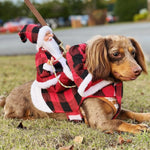 Winter Happy New Year Pet Costume Christmas Cat Dog Clothes for French Bulldog Corgi York Small Dogs And Cats Mascotas Supplies