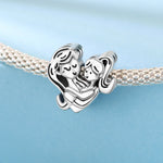 925 Sterling Silver Mum & Daughter Charm Bead - Mother's Day