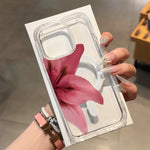 Hibiscus Flower Case For iPhone 11 12 Pro 13 14 Plus 15 16 17 Air Pro Max XS X XR 7 8 Plus SE2 16E Phone Cover