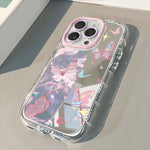 INS Fashion Design Butterfly Pattern Mirror Phone Case For iPhone 17 16 15 14 13 12 11 Pro Max 7 8 Plus XR X XS 16E 17E Cover