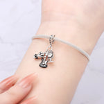 925 Sterling Silver Angel Prayer Memorial Charm Bead