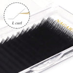 NAGARAKU Synthetic Mink Individual Eyelash Extension 16 Lines N M L LC LD Curl 7-15mm Mix High-Quality Fake Lashes