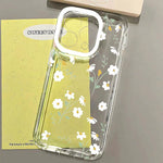 Transparent Tulips Flower Phone Case For Samsung Galaxy S25 S24 S23 Ultra S22 Plus S21 FE Note 20 A36 A56 A54 A35 A55 A53 Cover