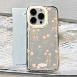 Transparent Tulips Flower Phone Case For Samsung Galaxy S25 S24 S23 Ultra S22 Plus S21 FE Note 20 A36 A56 A54 A35 A55 A53 Cover