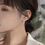 Sterling Silver Star Stud Earrings for Women - Wedding Vintage