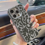 Autumn/Winter Leopard Print Phone Case For iPhone 17 Pro Cases iPhone 16 Pro Max XS XR 11 12 13 14 15 7 8 Plus 16E Soft Cover