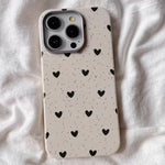 Cool Black Heart Case for Samsung Galaxy S25 S24 S23 S22 Ultra Plus S21 S23 FE A55 A54 A53 A52 A34 A14 5G Soft Silicone Cover