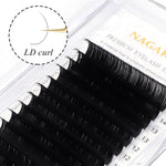NAGARAKU Synthetic Mink Eyelashes Individual Eyelash Maquiagem LB LC LD N L Curls Mix 7-15mm 16 Lines Natural Soft High Quality