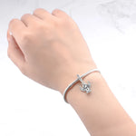 925 Sterling Silver Praying Angel Girl Charm Pendant